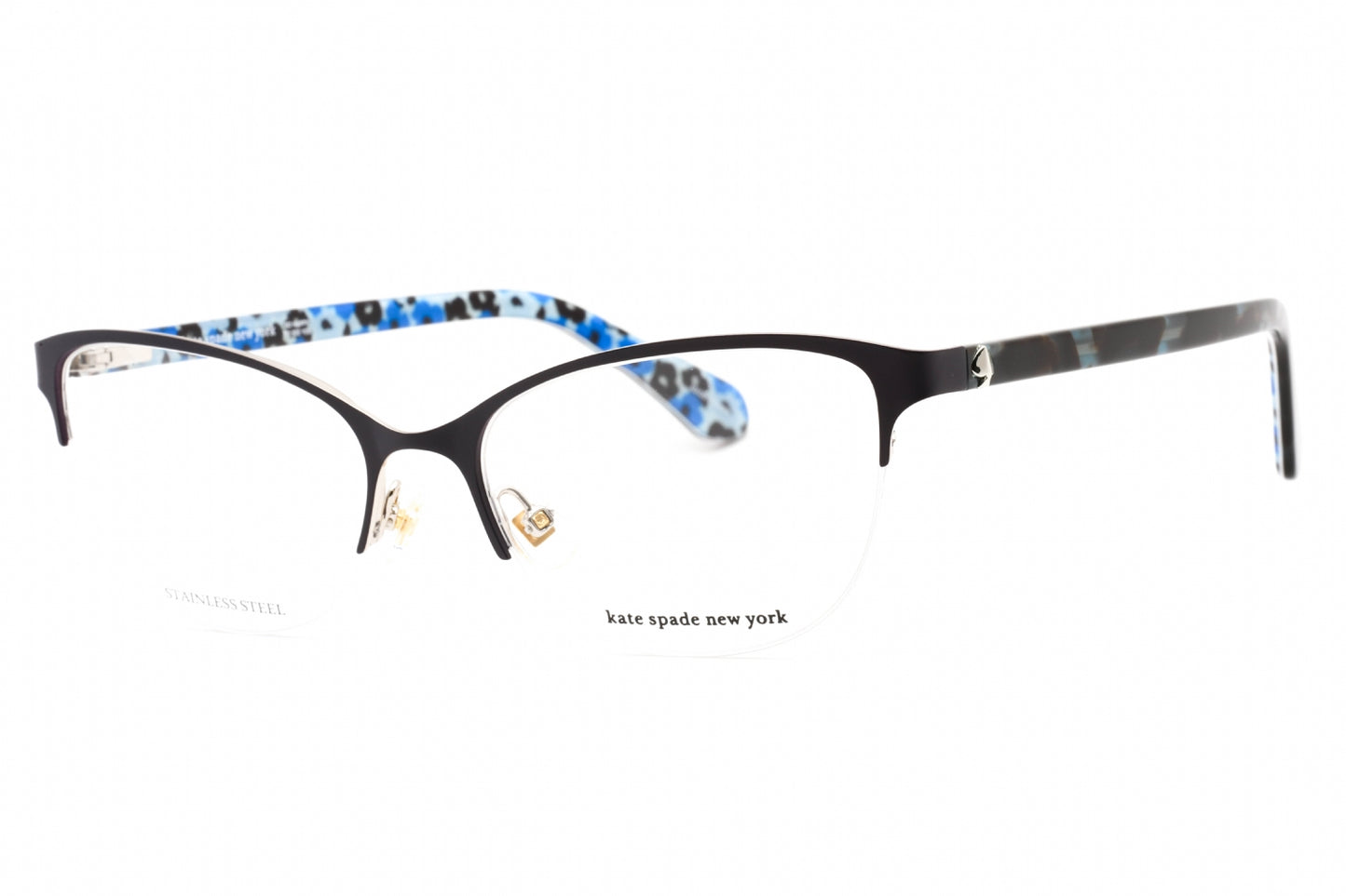 Kate Spade Adalina - Mtblue Sliver/Clear Demo Lens