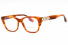 Victoria Beckham VB2662 - Striped Blonde Havana/Clear Demo Lens