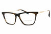 Victoria Beckham VB2663 - Striped Khaki Havana/Clear Demo Lens