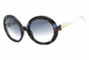 Just Cavalli SJC028 - Shiny Transparent Blue Havana/Grey Gradient