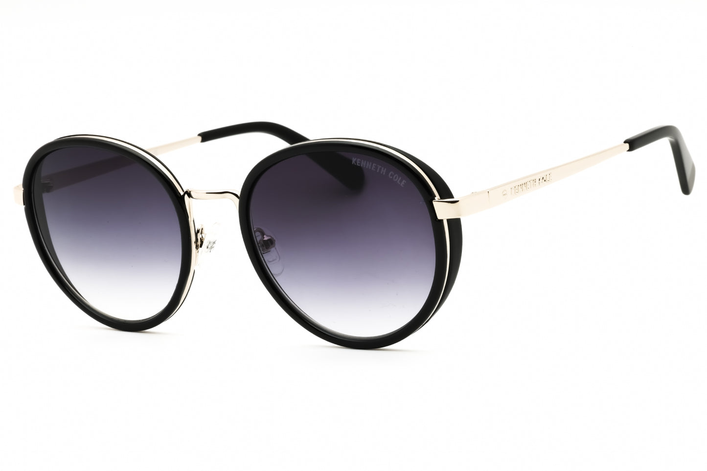 Kenneth Cole New York KC00006 - Shiny Black/Gradient Smoke