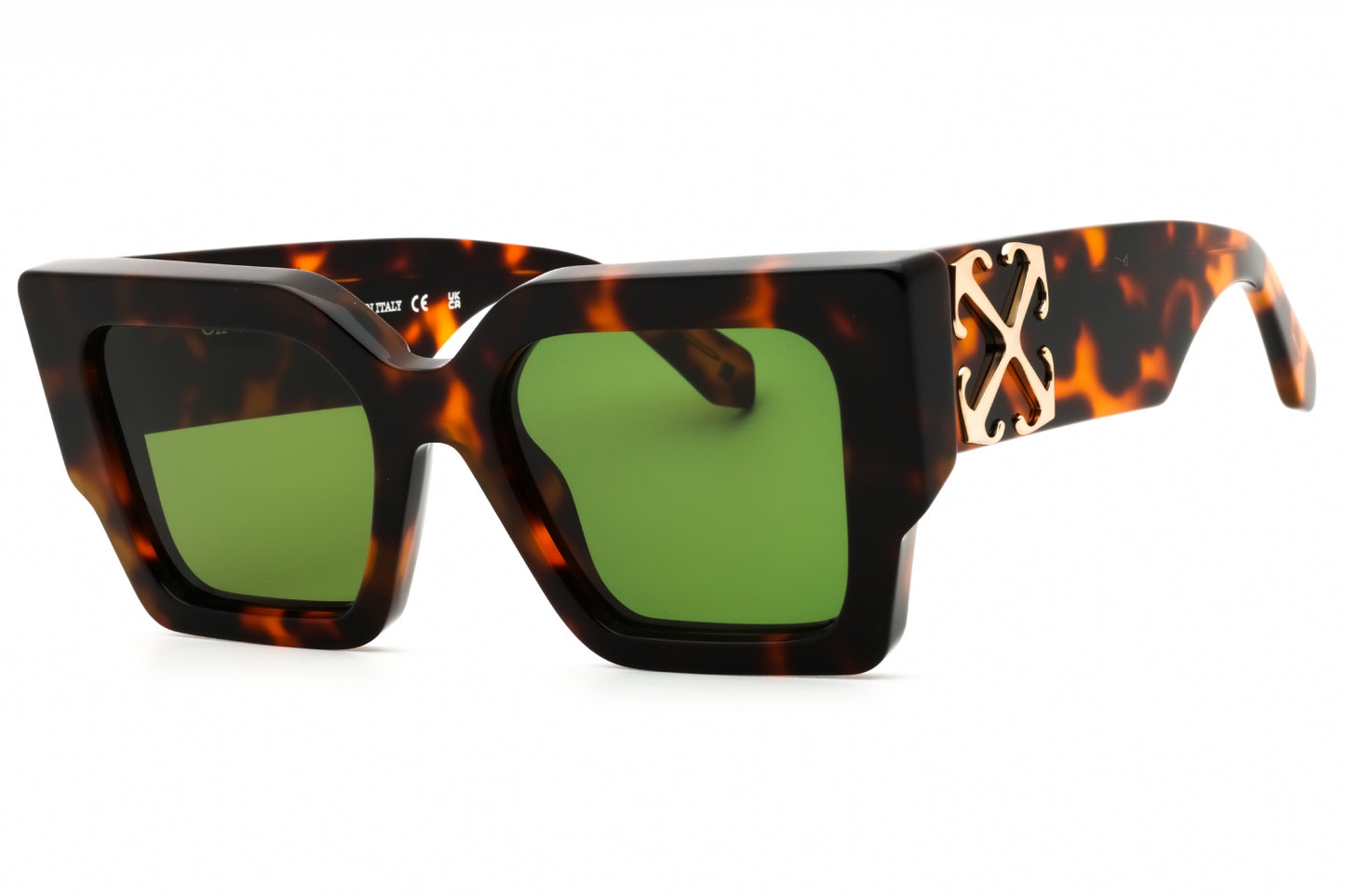 Off White CATALINA - Havana/Green